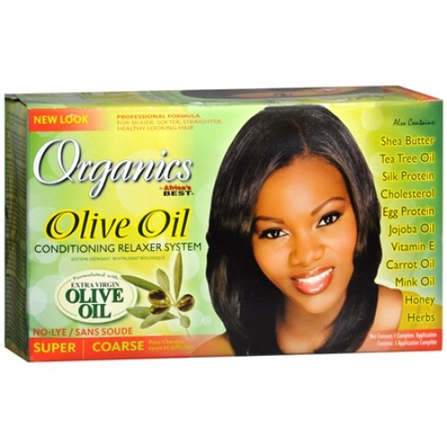 Africa's Best Olive Oil Conditioning No-Lye Relaxer Super